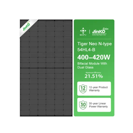 Industrial Jinko Tiger Neo N-Type Solar Panels: Prices for 400W, 405W, 410W, 415W, and 420W Monocrystalline Models - Wholesale Offers