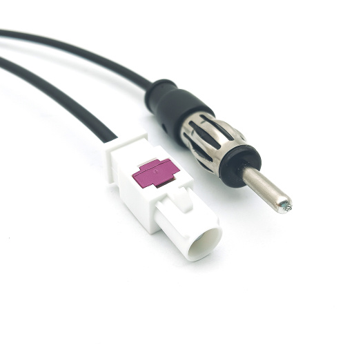 Fakra to Din Car Radio Antenna Pigtail Cable