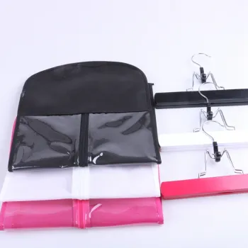 Black Pink white Hair Extension Carrier Storage Suit Case Bag and Hanger Hair Extensions Hanger, Hair Extensions Bag