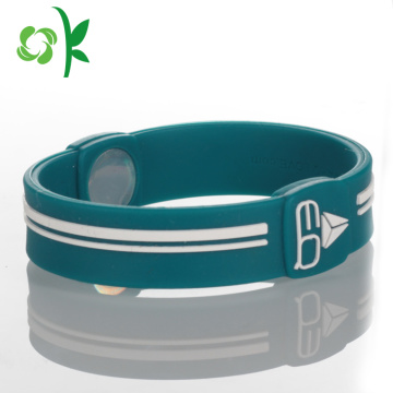 High Quality Personalized Custom Embossed Silicone Bracelets