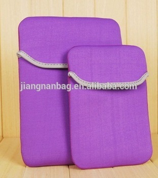 custom printed colorful 16 inch neoprene laptop sleeve for women