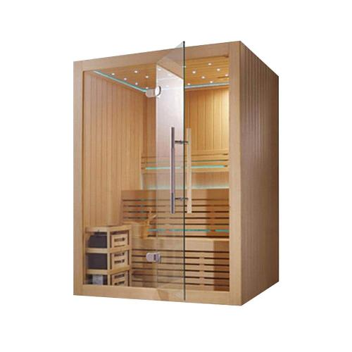 Dry Sauna Room in Hemlock Hemlock wood traditional sauna room Supplier