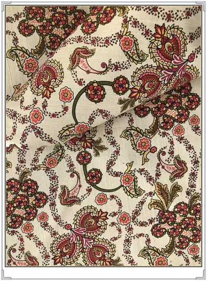 Cotton Spandex Print Fabric