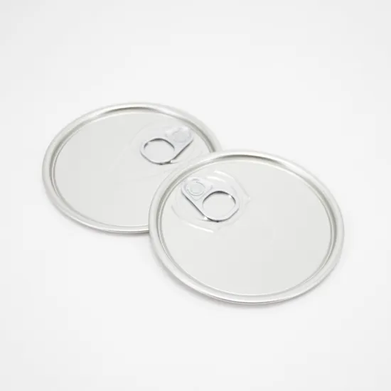 Tinplate metal cap easy open can lid