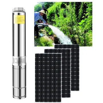 7.5HP 48V DC Solar Water Pump | Smart Submersible Water Pump 0.75HP