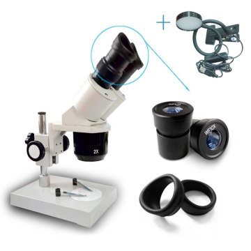 20X-80X Mobile Cell Phone Repair Stereo Binocular Microscope with Gift Light