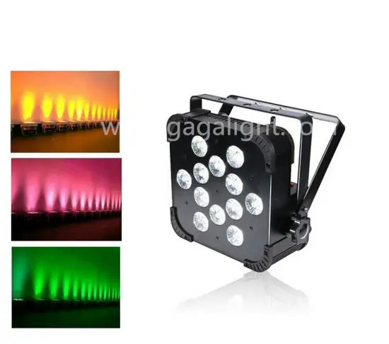12*18W 6in1 Rgbaw+UV Battery Powered Wireless Freedoom LED PAR Can