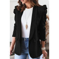 Blazer casual manica a manica da donna