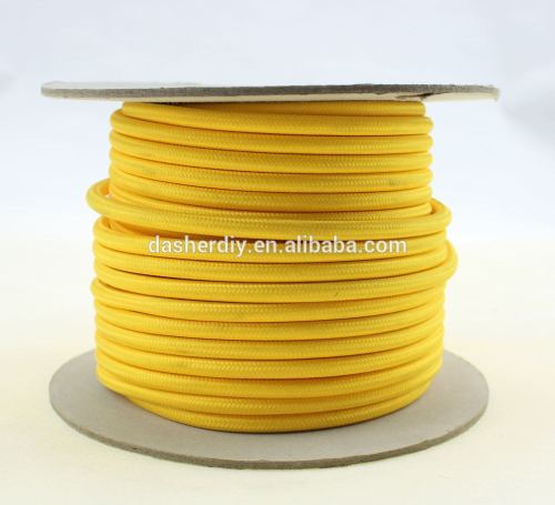 high quality coloful fabrice wire & plug from Dasher