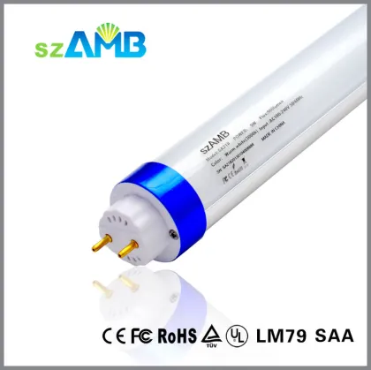 9w Ac185-277v Smd Led Fluorescent Tubes , Everlight 3528 T8 Led Tubes
