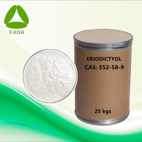 Material de flavonoides natural de polvo de eriodictyol CAS 552-58-9