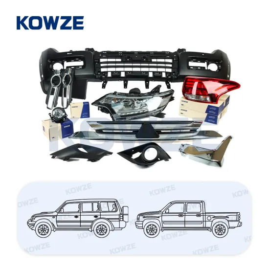Kowze Auto Body Systems: Plastics for Mitsubishi Pajero, L200, Lancer - Bumpers, Grilles, Lighting