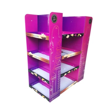 Portable Paper Shelves for Supermarket Food Display