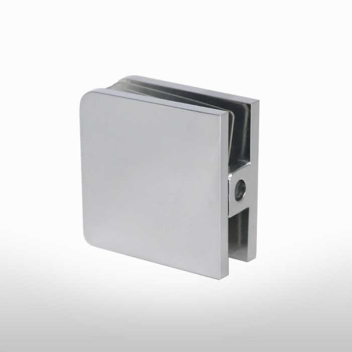 SVA-B022CR Krom Çerçevesiz Prinç Cam Kapı Kelepçesi