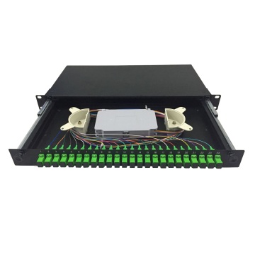 Co-Net 12/24/32 Core Rack-Muented ODF مع نوع درج الشريحة LC SC