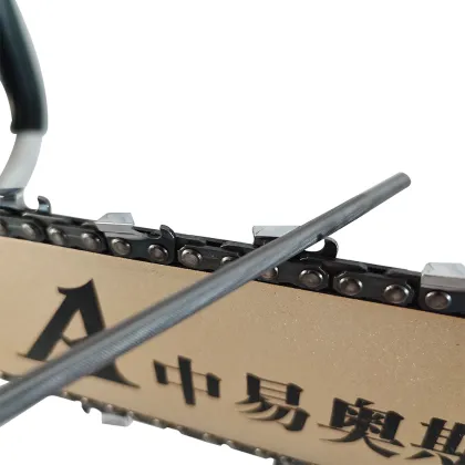 24 Inch Petrol Chain Saw Afilador De Cadenas De Motosierra" could be simplified and translated to English as:

"24 Inch Gas Chain Saw Chain Sharpener" 

However, if we are to keep it close to the original provided text, a suitable title for a search engin