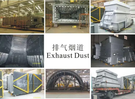 Steel structures Exhaust Dust for Power Station Equipment