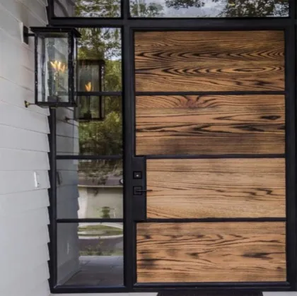 IKEA Luminum 2024 NFRC Soundproof Teak Double Internal Door Designs