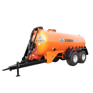 Italian Vacuum Pump Slurry Tanker Tractor Trailer Manure Spreader
