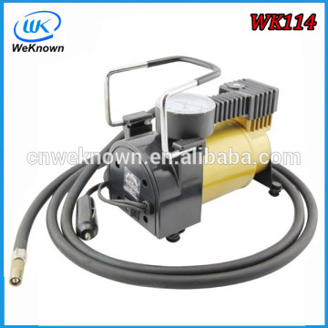 12 volt DC tire pump/tyre pump/tire inflator/mini car air compressor