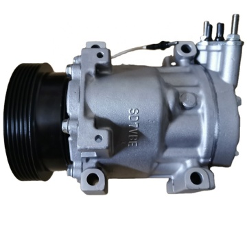 7V16 Sprężarka AC dla Renault Dacia Logan Dacia Duster - OEM: 1177/1060/1027/8200117767/8200603434/8200802608, 6pk, 12v, 125 mm
