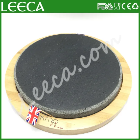 Hot stone barbecue grill | stone grill pan for steak | round shape stone steak set                        
                                                Quality Choice