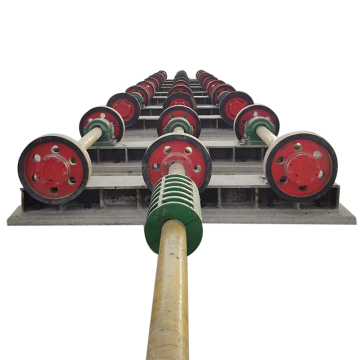 precast concrete pole production line making machine