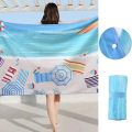 Easy care quick dry microfiber beach Towel