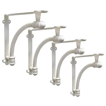 Metal Wooden Partition Board Support Shelf Brackets
