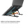 Adjustable Laptop Stand, Ergonomic Riser Notebook Stand