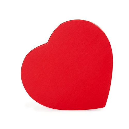 Fancy empty chocolate packaging heart shaped chocolate box