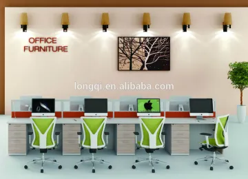 New design office workstation for 8 persons M1577