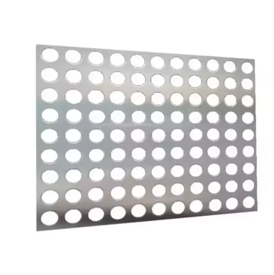 Factory Direct Sales Perforated Metal Mesh Plates 2x3 3x5 4x8 Round Hole Decorative Sheets