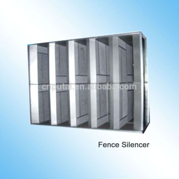 Aluminum foam silencer for air vents