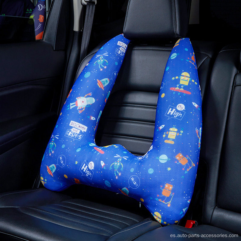 Almohada de viaje para niños almohada de cinturón de seguridad