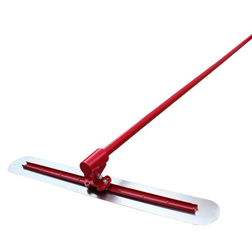 Hot Sale Magnesium Aluminum Alloy Bull Pool Float with Square Round Ends and 1.8m Handle for Concrete Construction