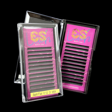 Black Velvet Faux Handmade Eyelash Trays for Volume Extensions
