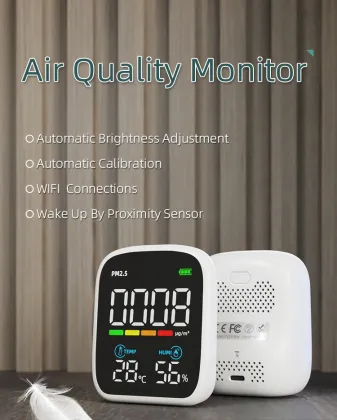 Handheld Portable PM2.5 Dust Monitor - Air Pollution Detector