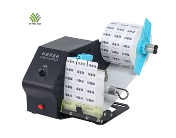 Clear Transparent Label Dispenser for labeling