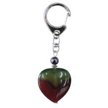 Natural Gemstone Agate Keychain