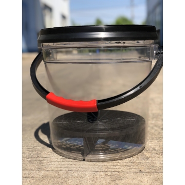 Transparent Bucket for Garden Use