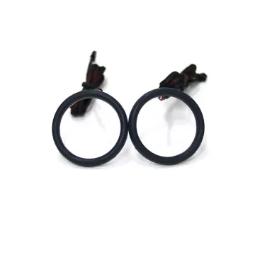 New Arrival 80mm LED Halo Smoke Rings - Full Circle Diffused Chasing Flow