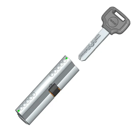 Double sided Telescopic pin lock cylinder