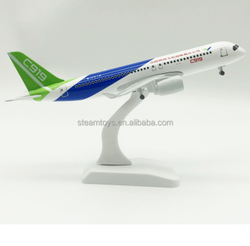 Customizable 20CM Diecast Comac C919 Metal Airplane Model - Civil Collection