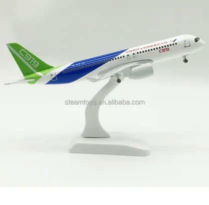 Customizable 20CM Diecast Comac C919 Metal Airplane Model - Civil Collection