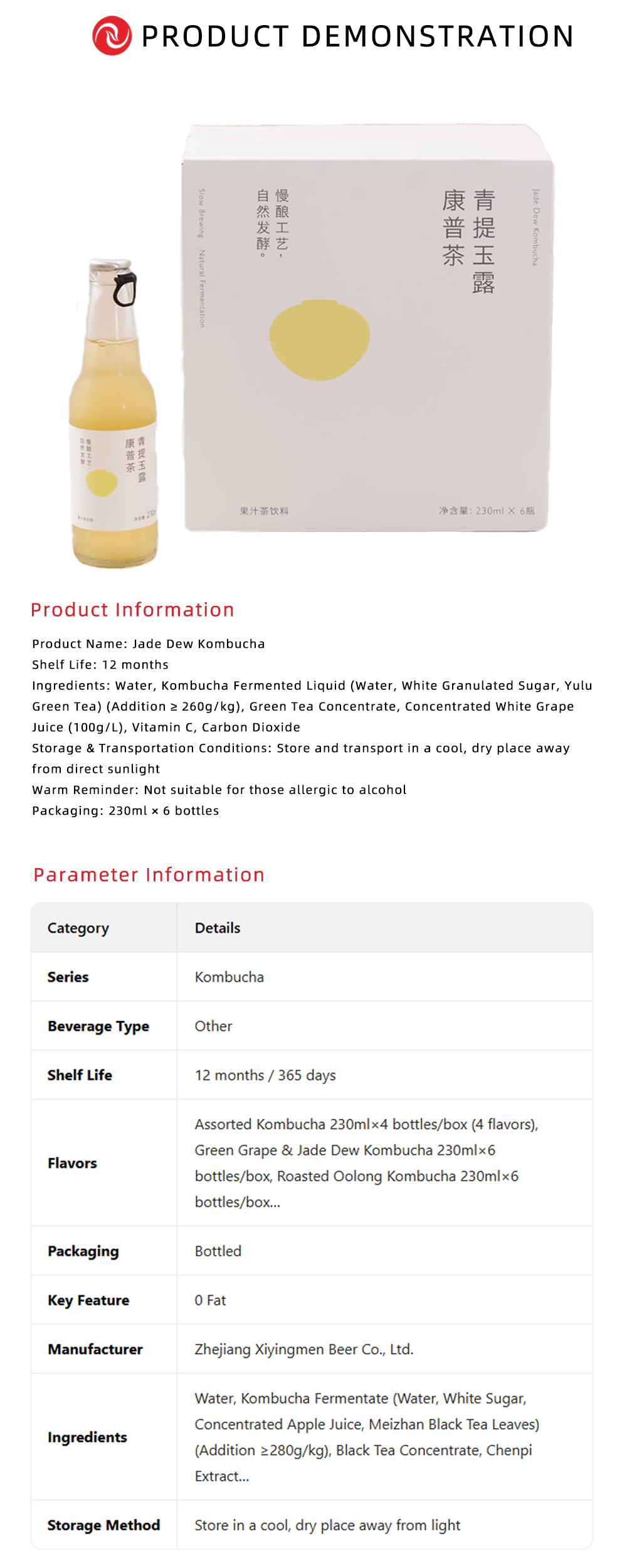 Naturally Fermented Kombucha Soda X