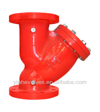UL Listed Flange to Flange Y Strainer