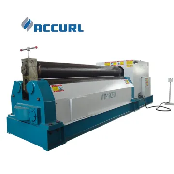 PLC Hydraulic 3 Roller Bend Rolling Machine for Steel Plate Bending