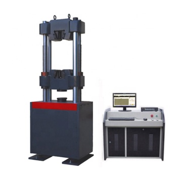 WAW-600B Electro Hydraulic 600 KN Servo Universal Testing Machine Price