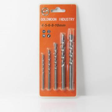 5pcs Masonry drill bit with blister card packing